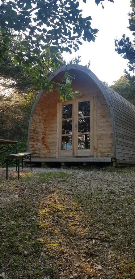 Camping La Chabannerie Hotel Saint-Martin-de-Clelles Exterior foto